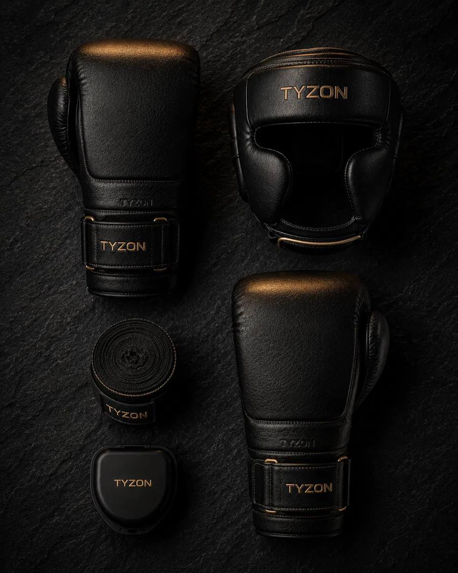 TYZON full training kit laid flat